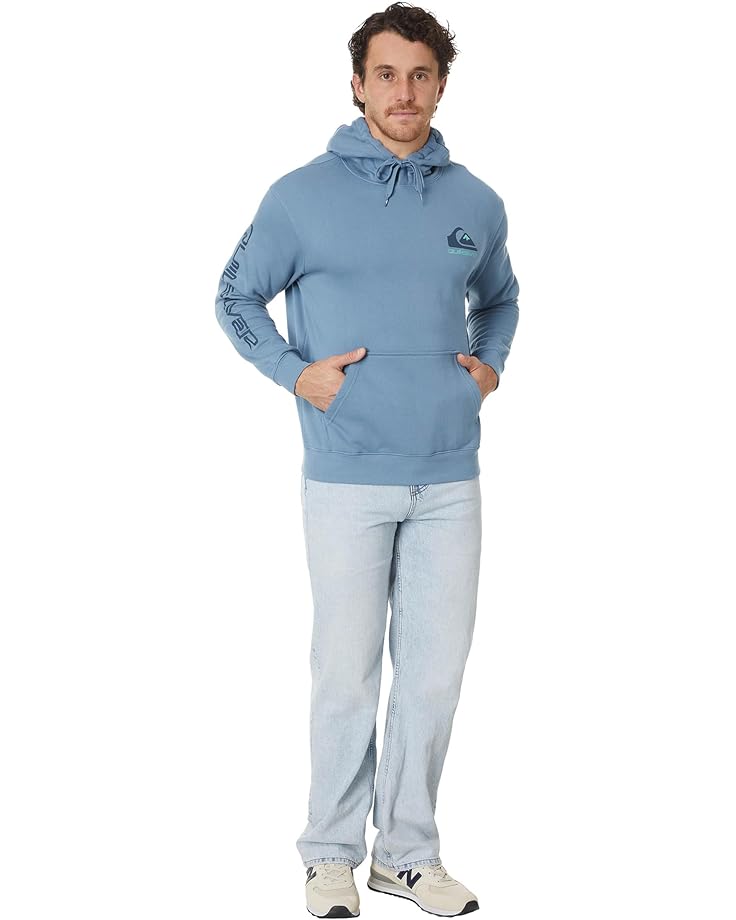 Quiksilver Omni Logo Hoodie Pull Over Hooded Fleece Men's