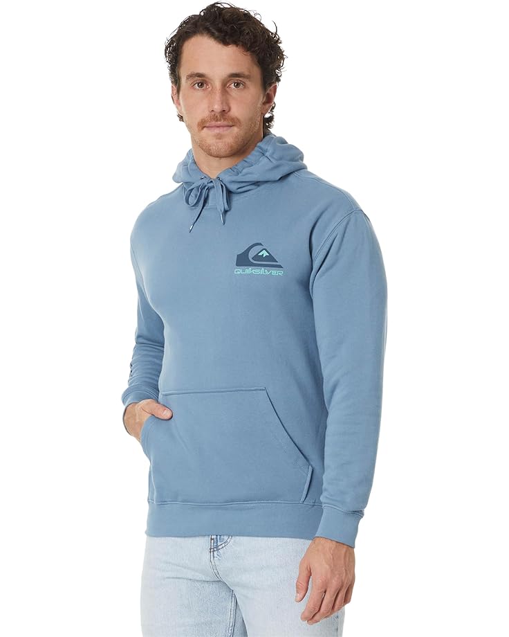 Quiksilver Omni Logo Hoodie Pull Over Hooded Fleece Men's