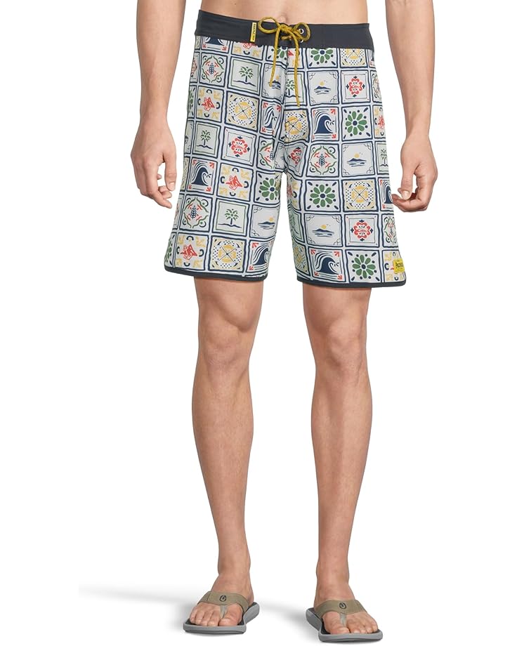 6pm Quiksilver Pacifico Scallop 19 Boardshort Men's