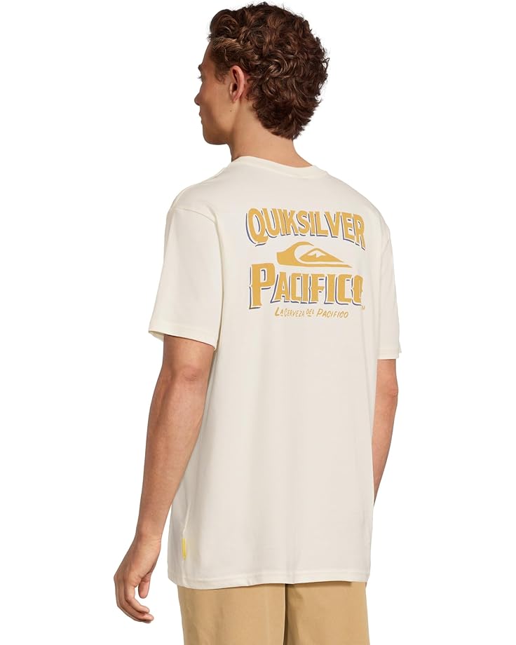 Quiksilver Pacifico Signage Short Sleeve Screen Tee Men's