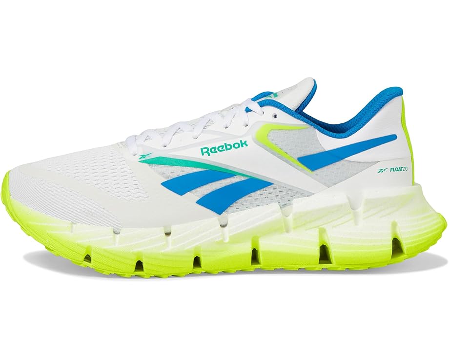 Reebok Floatzig 1 Men's White/Digital Lime/Kinetic Blue