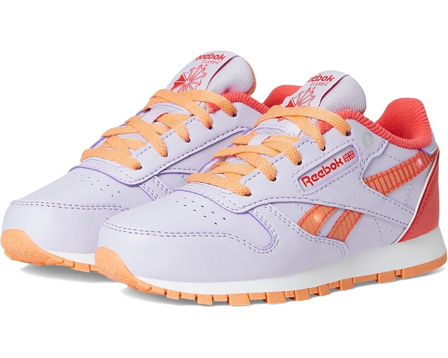 6pm Reebok Kids Classic Leather Step N' Flash 2.0 (Little Kid)