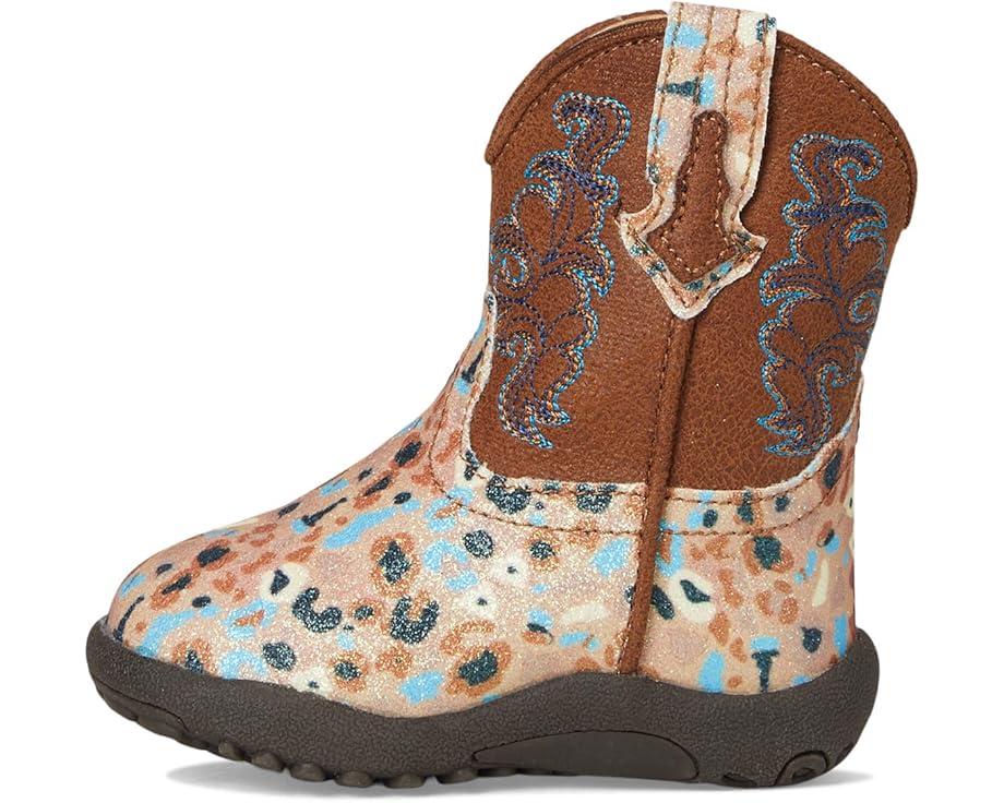 6pm Roper Kids Cowbabies Glitter Blossom (Infant/Toddler)