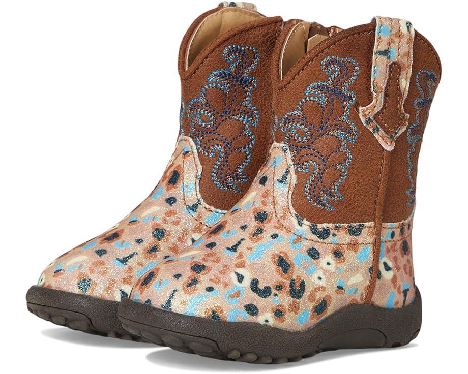 6pm Roper Kids Cowbabies Glitter Blossom (Infant/Toddler)