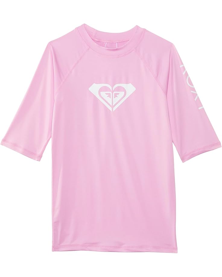 6pm Roxy Kids Whole Hearted Short Sleeve Rashguard (Big Kid)