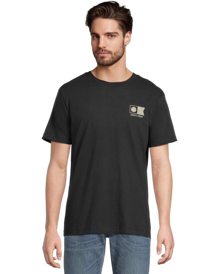 6pm Salty Crew Flagship Fill Short Sleeve Tee Men's