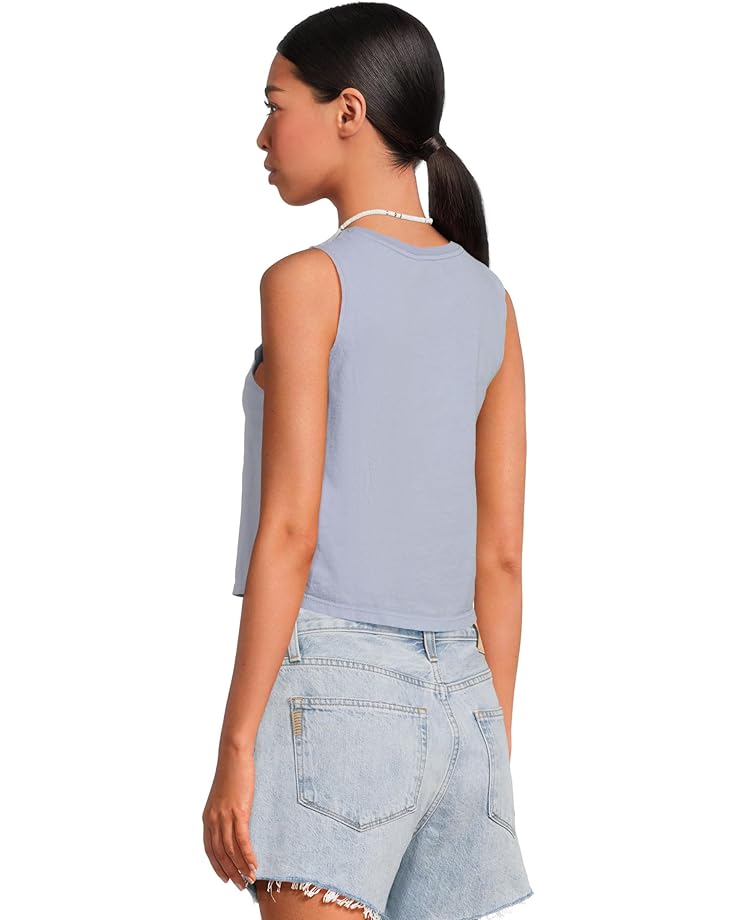 Salty Crew Sea Life Cropped Tank Women's Violet Blue