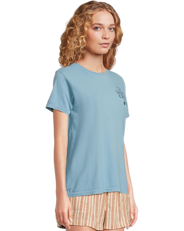 Salty Crew Sip And Sea Boyfriend Tee Women's Lagoon Blue
