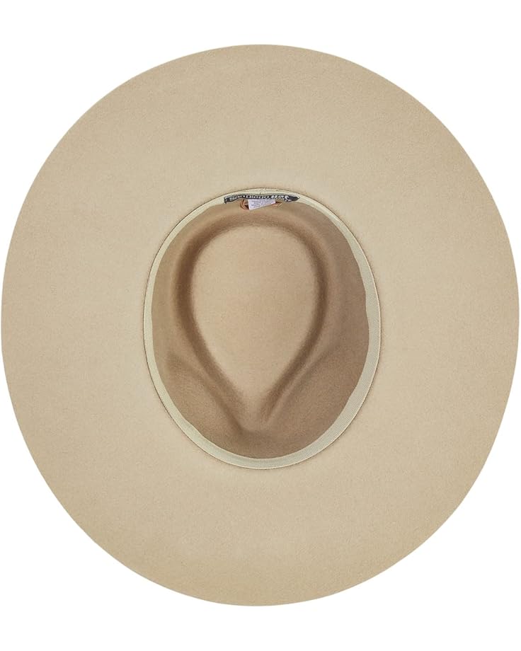 6pm San Diego Hat Company Wool Felt Stiff Brim Fedora W/ Bow Trim