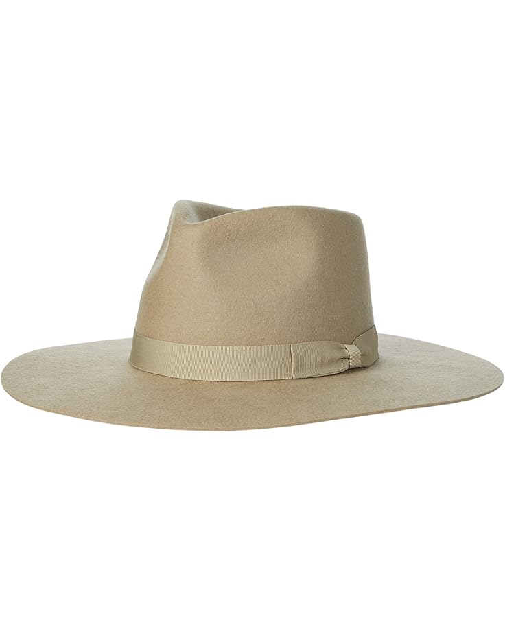 6pm San Diego Hat Company Wool Felt Stiff Brim Fedora w/ Bow Trim