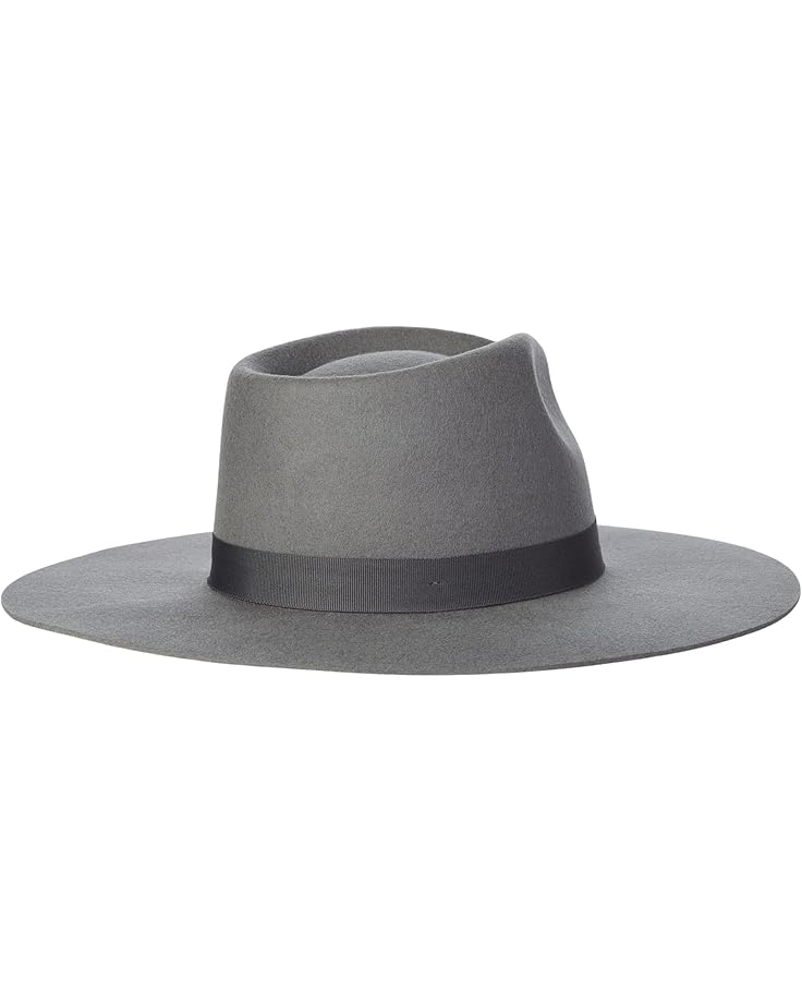 6pm San Diego Hat Company Wool Felt Stiff Brim Fedora W/ Bow Trim