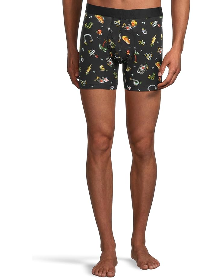 6pm SAXX UNDERWEAR Droptemp Cooling Cotton Boxer Brief Fly Men's