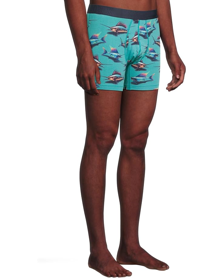 6pm SAXX UNDERWEAR Droptemp Cooling Cotton Boxer Brief Fly Men's