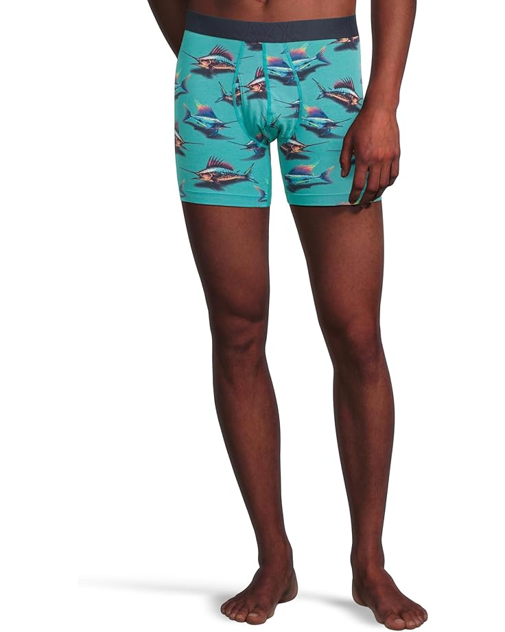 6pm SAXX UNDERWEAR Droptemp Cooling Cotton Boxer Brief Fly Men's