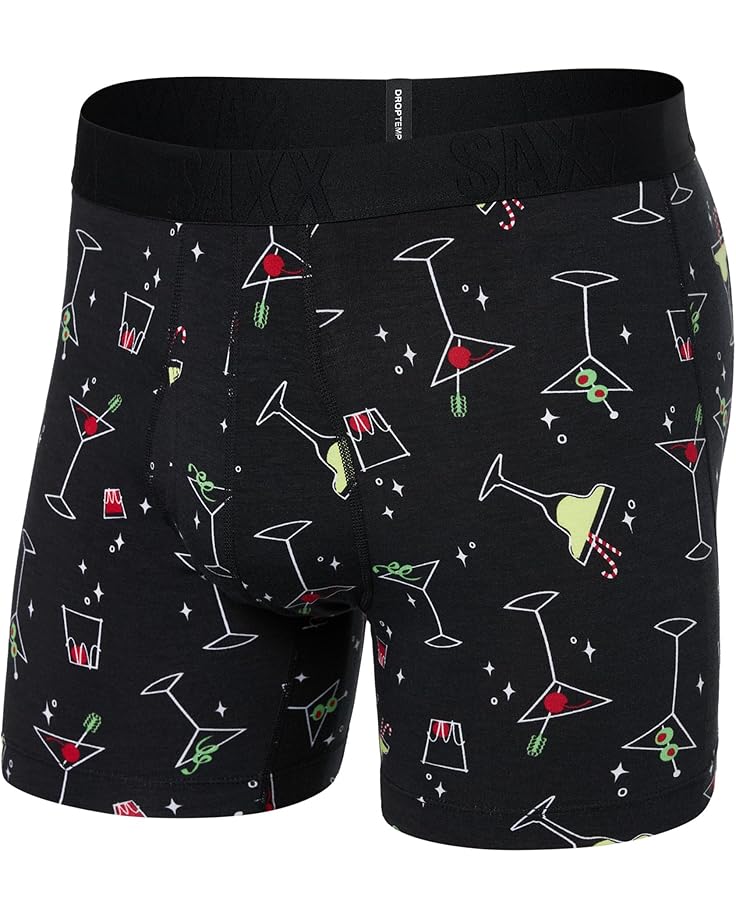 SAXX UNDERWEAR Droptemp Cooling Cotton Boxer Brief Fly Men's