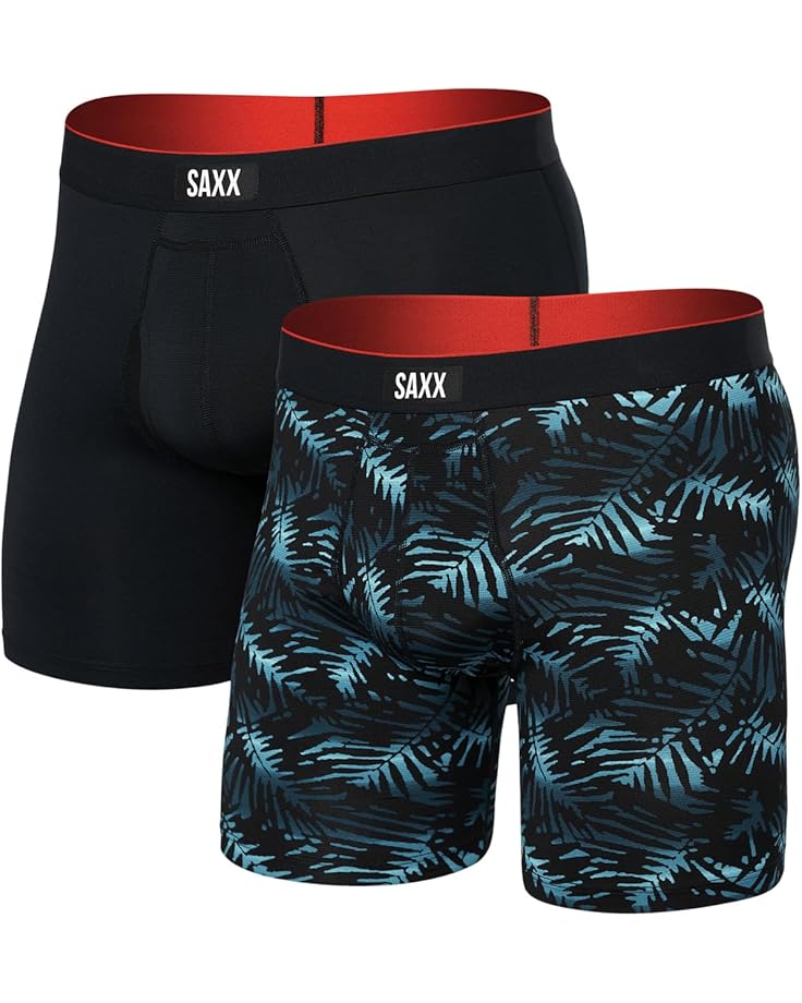 SAXX UNDERWEAR Multi-Sport Mesh Boxer Brief Fly 2-Pack Men's