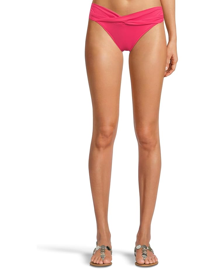 Seafolly Eco Collective Twist Band Mini Hipster Pant Women's Raspberry