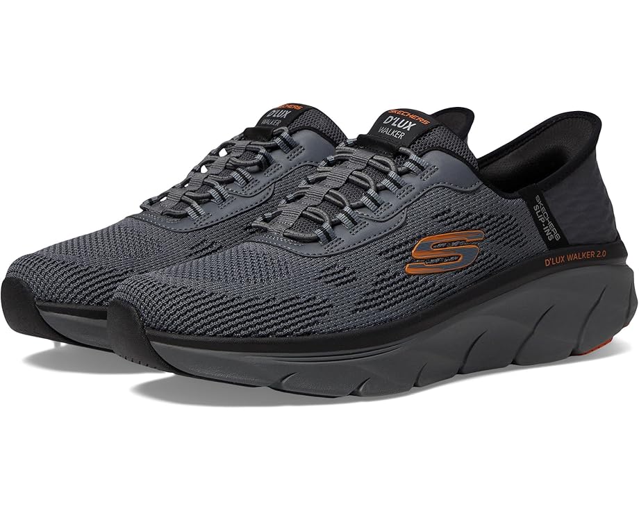 SKECHERS D'Lux Walker 2.0 Rezinate Hands Free Slip-In Men's