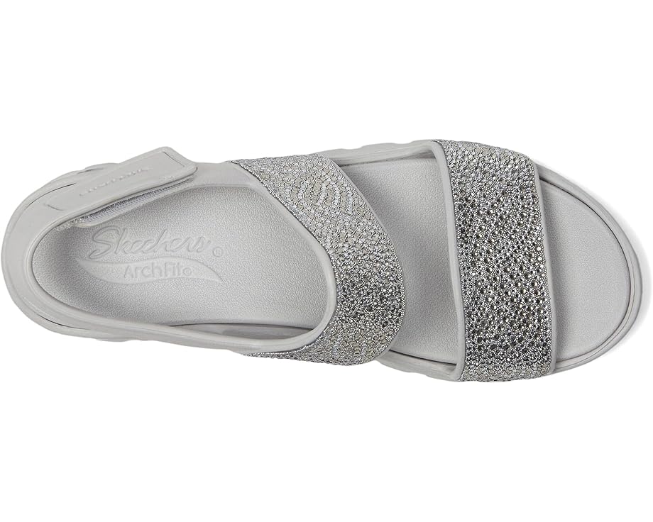 6pm SKECHERS Foamies Arch Fit Footsteps Double Band With Rhinestones Women's