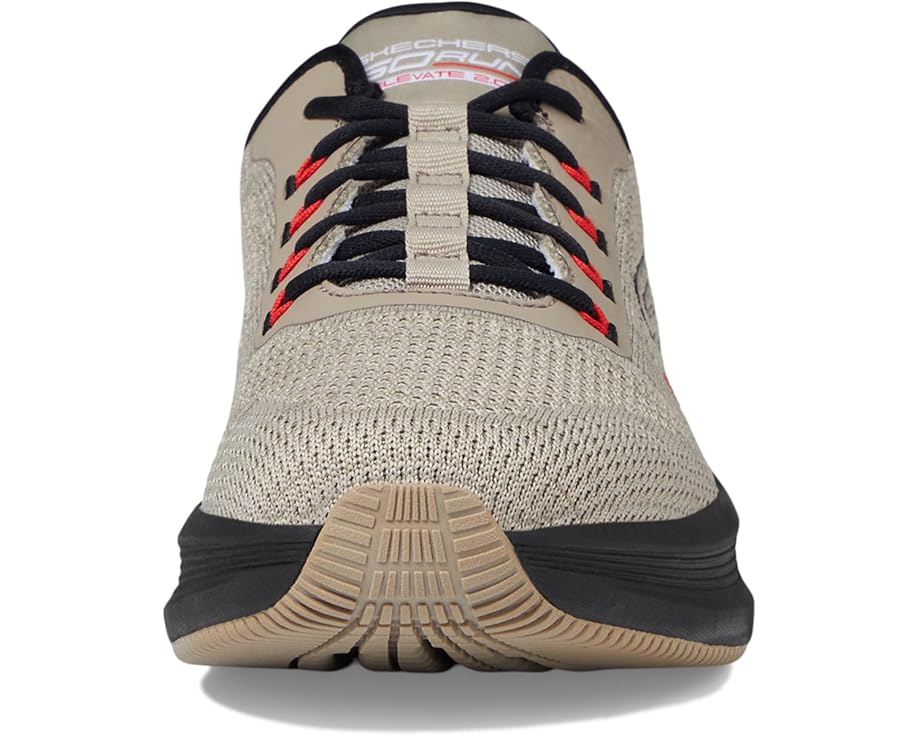 SKECHERS Hands Free Slip-ins: Go Run Elevate 2.0 Steady Motion Men's Taupe/Black