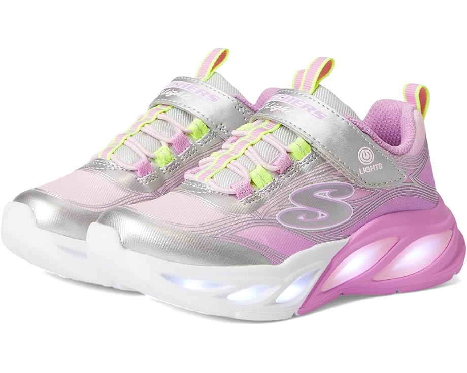 6pm SKECHERS KIDS Cosmic Glow 303712L (Little Kid/Big Kid)