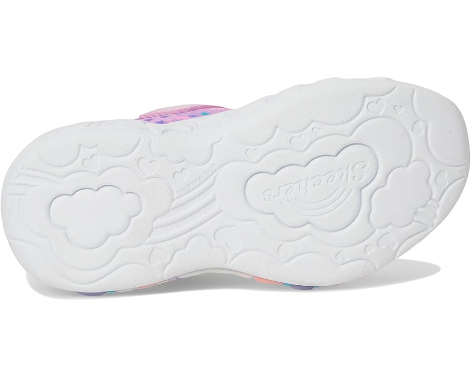 6pm SKECHERS KIDS Eternal Heart Lights 302696L (Little Kid/Big Kid)