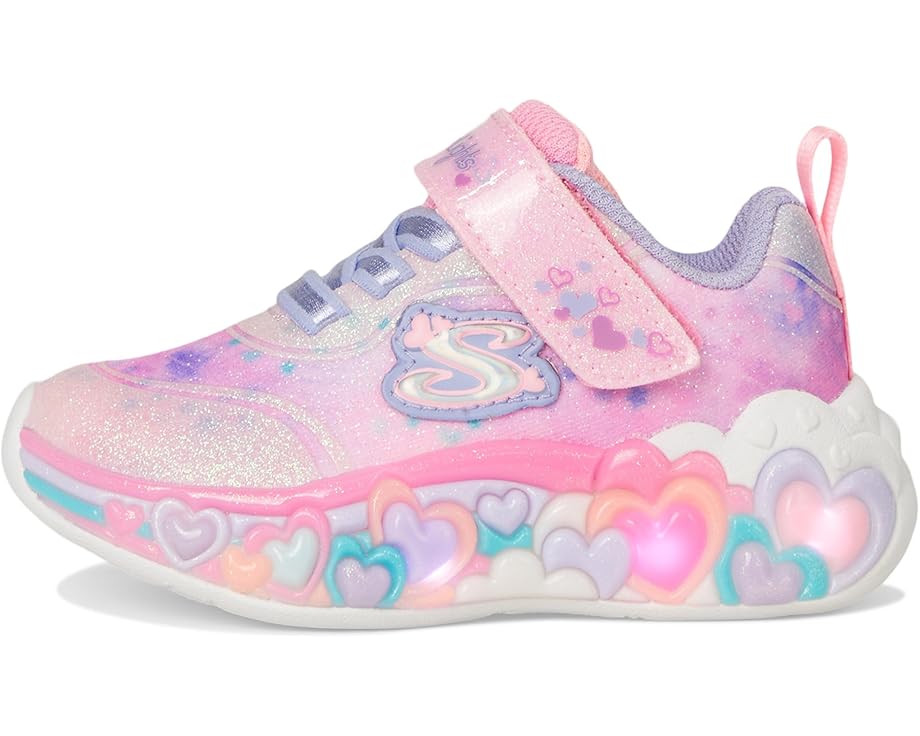 6pm SKECHERS KIDS Eternal Heart Lights 302696N (Toddler)