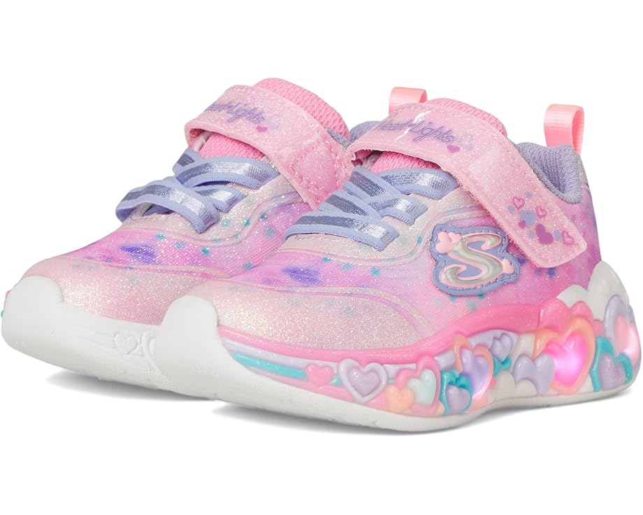 6pm SKECHERS KIDS Eternal Heart Lights 302696N (Toddler)