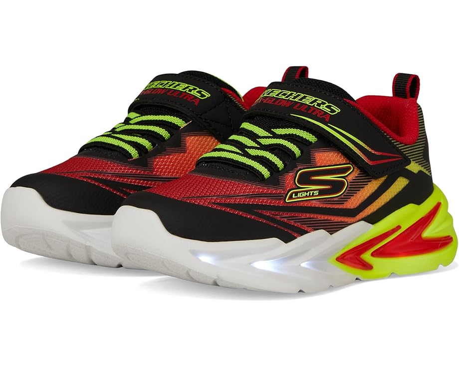 6pm SKECHERS KIDS Flex-Glow Ultra 400139L (Little Kid/Big Kid)