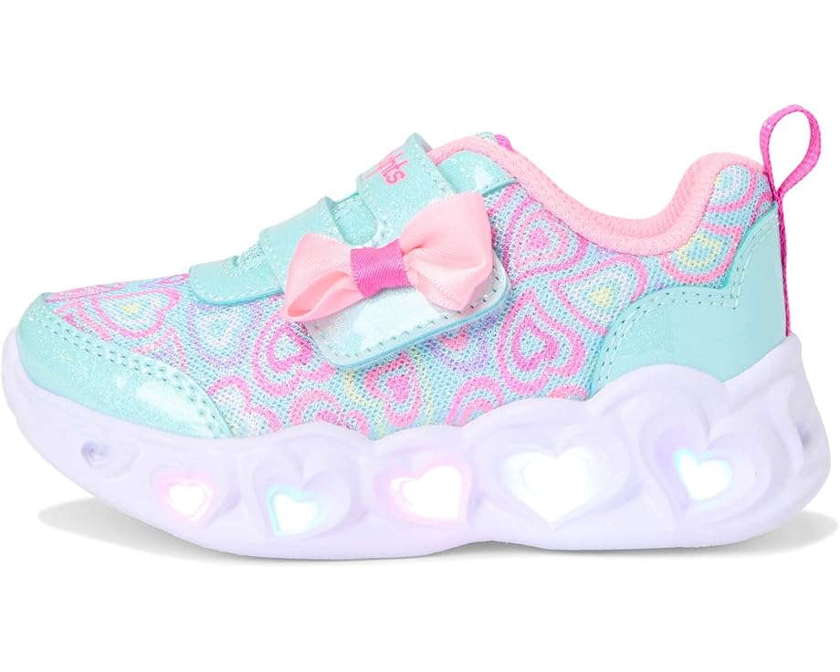 6pm SKECHERS KIDS Heart Lights - Boogie Land 303258N (Toddler)