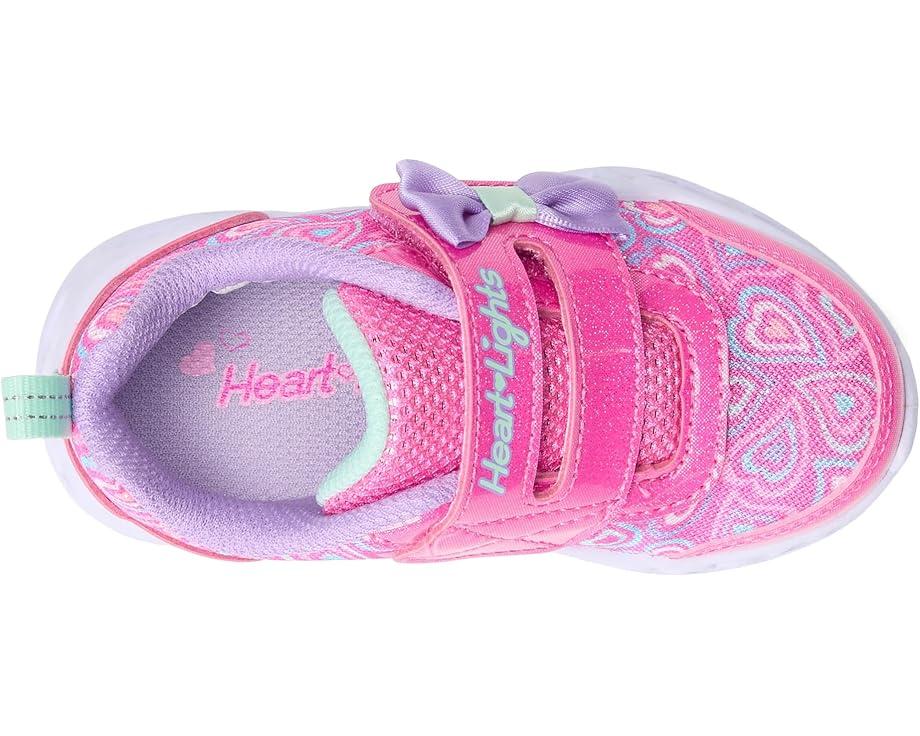 6pm SKECHERS KIDS Heart Lights - Boogie Land 303258N (Toddler)