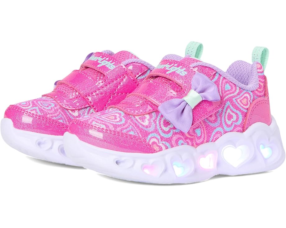 6pm SKECHERS KIDS Heart Lights - Boogie Land 303258N (Toddler)