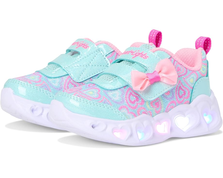 6pm SKECHERS KIDS Heart Lights - Boogie Land 303258N (Toddler)