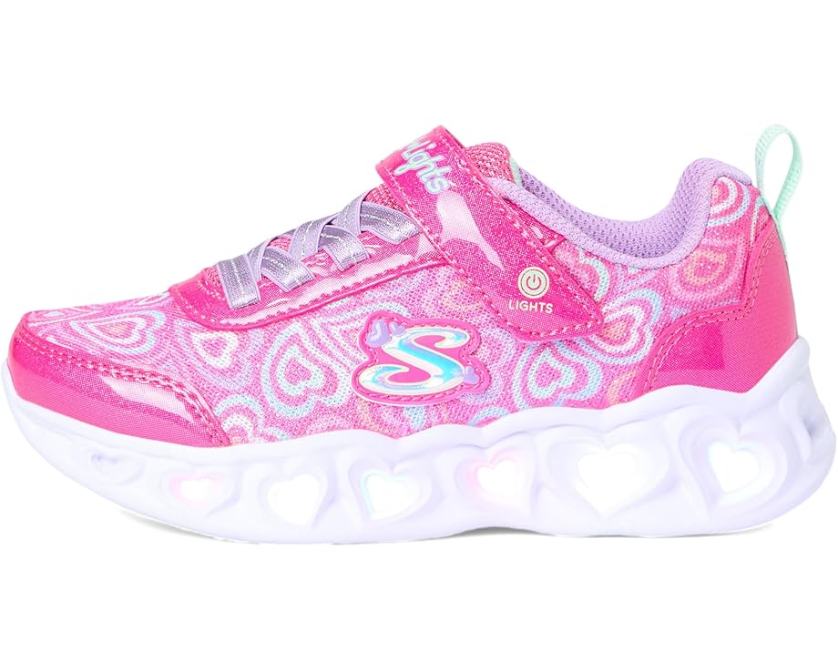 6pm SKECHERS KIDS Heart Lights - Boogie Love 303257L (Little Kid/Big Kid)