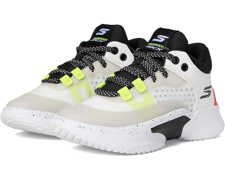 6pm SKECHERS KIDS Skx Court Hype 406071L (Little Kid/Big Kid)