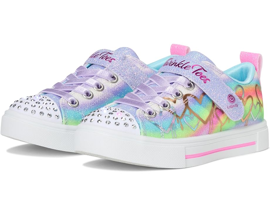 6pm SKECHERS KIDS Twinkle Sparks - Ombre Love 314823L (Little Kid)