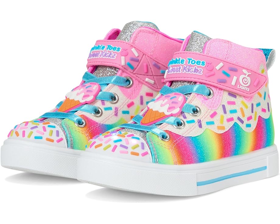 6pm SKECHERS KIDS Twinkle Sparks- Sprinkle Party 314820L (Little Kid)