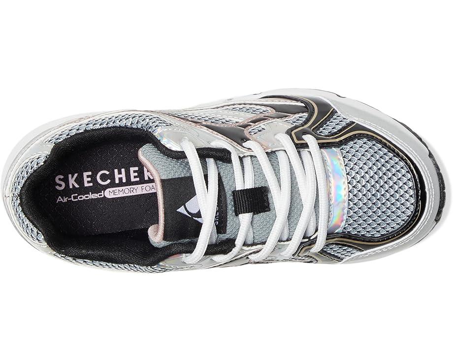 6pm SKECHERS KIDS Uno Gen1-Platinum Flash 310328L (Little Kid/Big Kid)