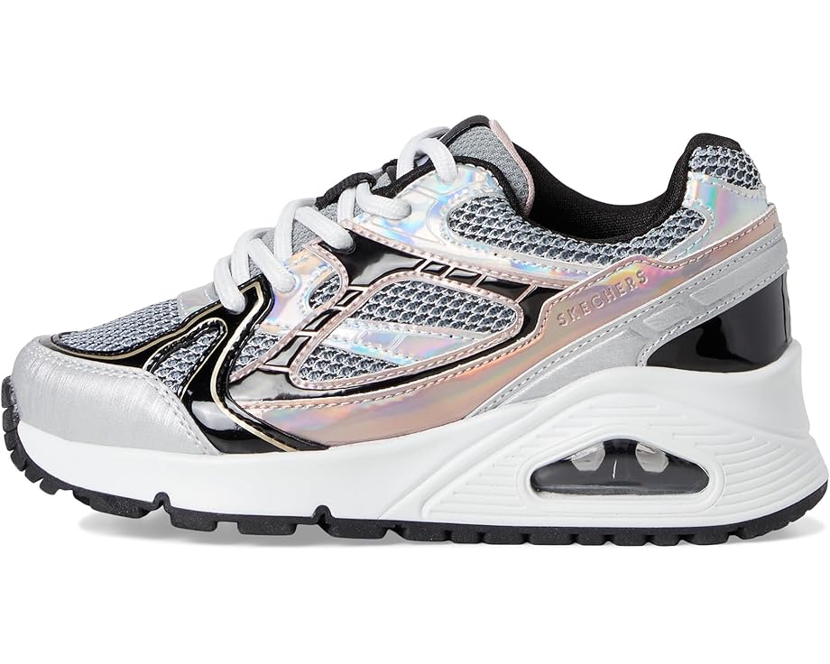 6pm SKECHERS KIDS Uno Gen1-Platinum Flash 310328L (Little Kid/Big Kid)