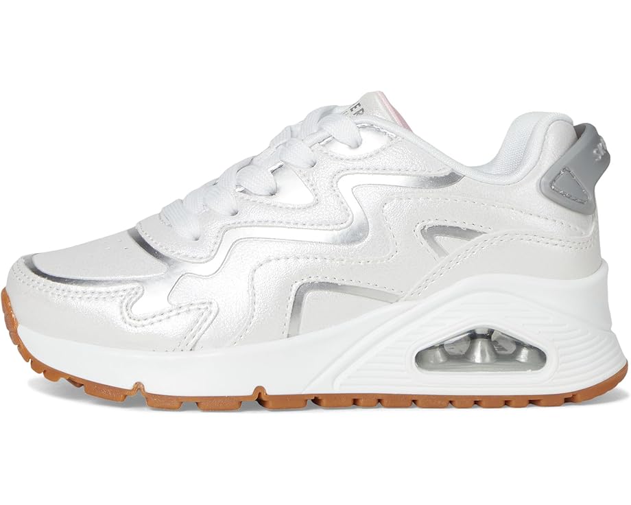 6pm SKECHERS KIDS Uno Generation 1 - Wavy Shimmer 310322L (Little Kid/Big Kid)