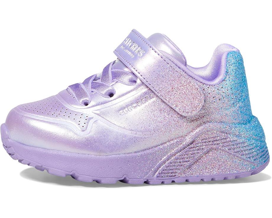 SKECHERS KIDS Uno Lite - Metallic Sparkle 310394N (Toddler)