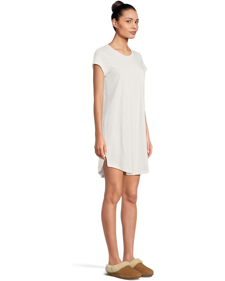 Skin Organic Pima Cotton Carissa Sleepshirt Women's Light Heather Grey