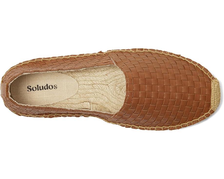 6pm Soludos Woven Leather Original Espadrille Women's