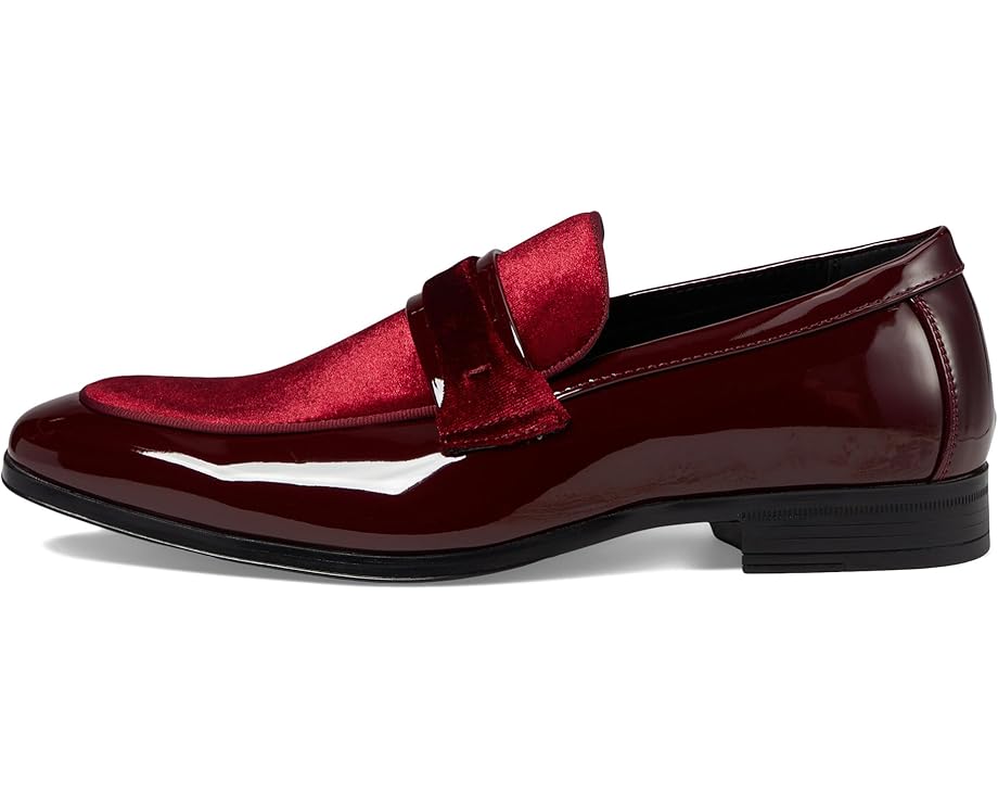 Stacy Adams Spratley Saddle Slip-On Men's Burgundy
