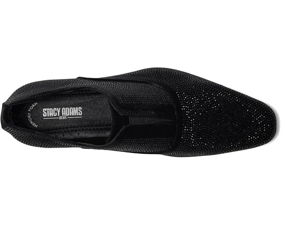 Stacy Adams Starleigh Rhinestone Slip-On Men's Black