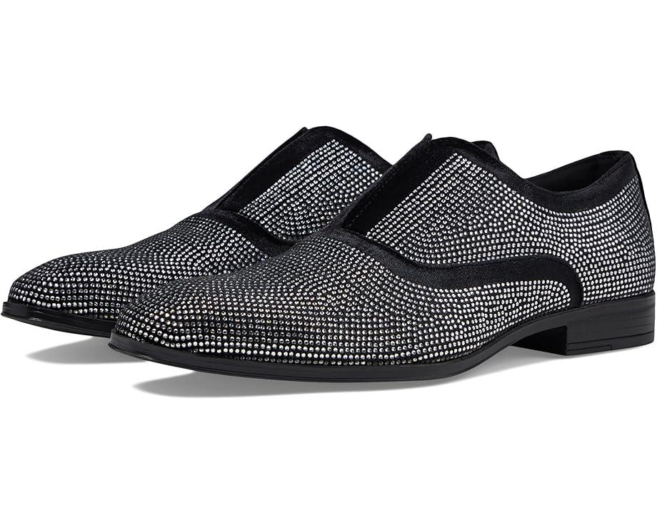 Stacy Adams Starleigh Rhinestone Slip-On Men's Black/Silver