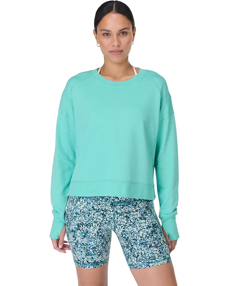 6pm Sweaty Betty After Class Crop Sweatshirt Women's