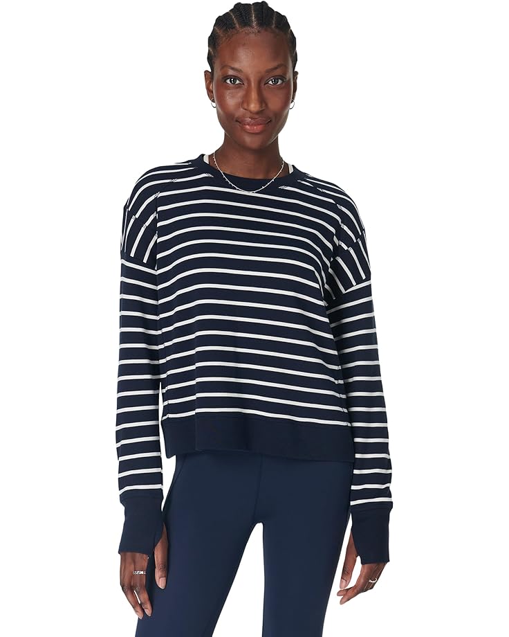 Sweaty Betty After Class Crop Sweatshirt Women's