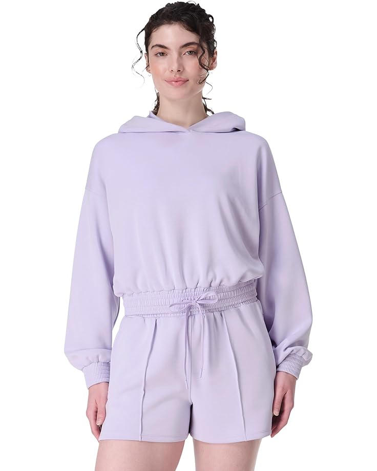 6pm Sweaty Betty Sand Wash Cloudweight Crop Hoodie Women's