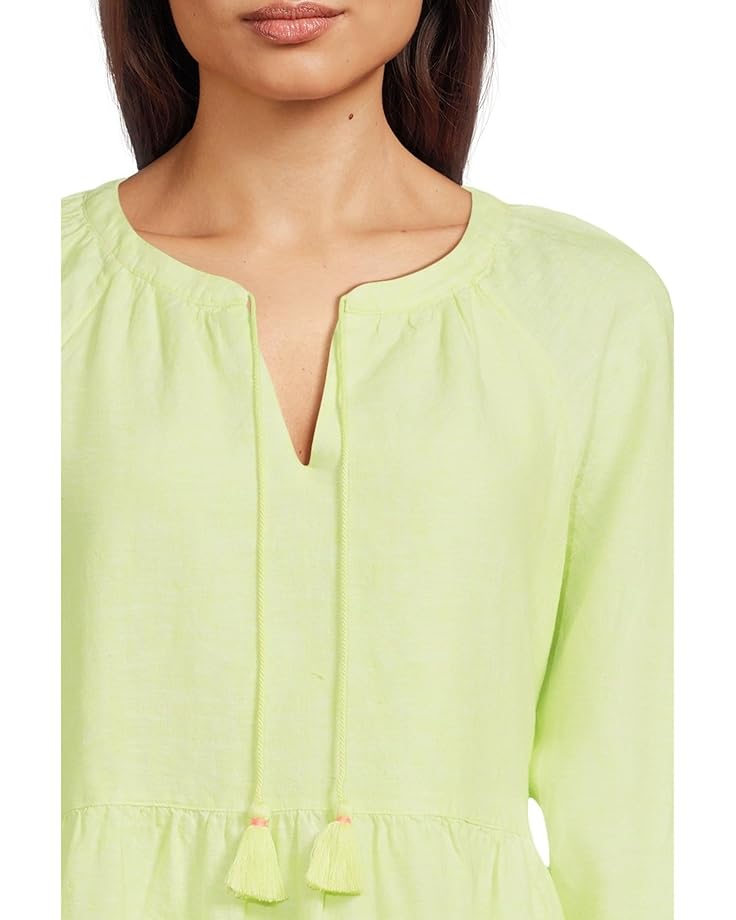 6pm Tommy Bahama Coastalina Long Sleeve Tiered Dress Women's